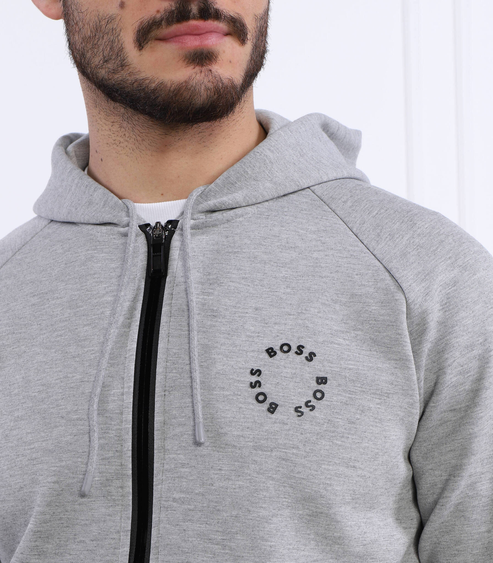 Худи saggy 2 BOSS GREEN - серый(50487949)