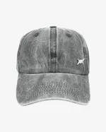 Кепка Молодость Washed Pin серая