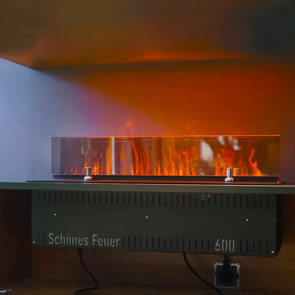 Электрический очаг Schones Feuer 3D FireLine 600 Blue Pro (с эффектом cинего пламени)