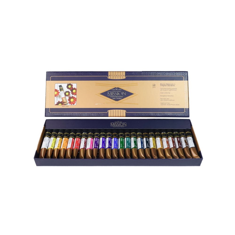 Mijello Mission gold Watercolor 7 ml 24 color