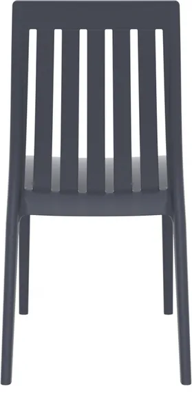Стул пластиковый Soho темно-серый