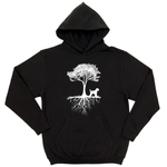 Толстовка "Черный терьер у дерева"