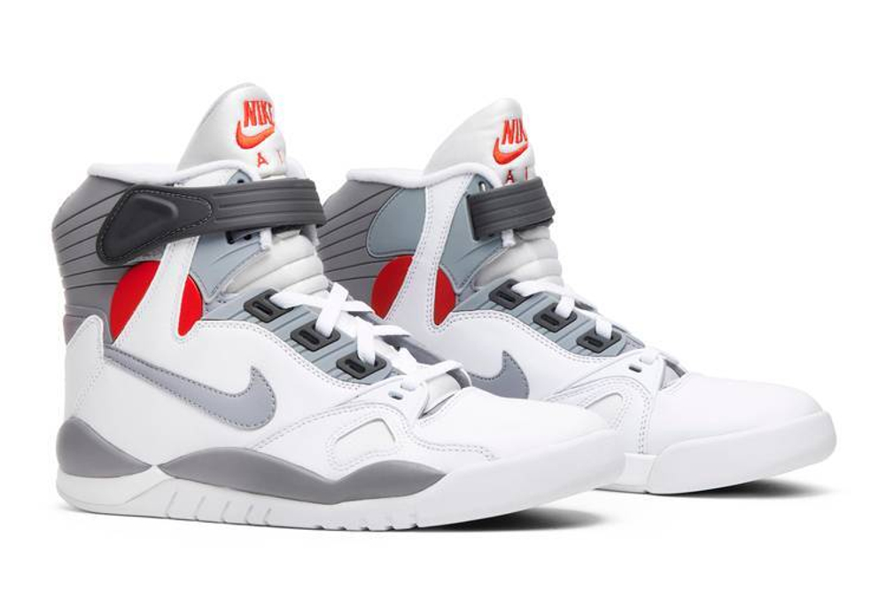 Кроссовки Nike Air Pressure Retro White Cement Grey (2016)
