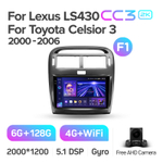 Teyes CC3 2K 9"для Lexus LS 430 2000-2006