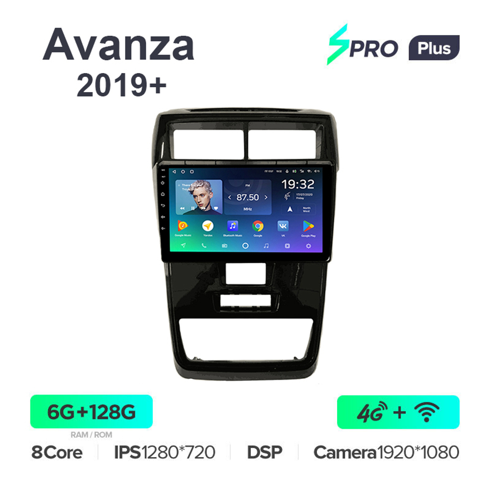 Teyes SPRO Plus 9"для Toyota Avanza 2019+