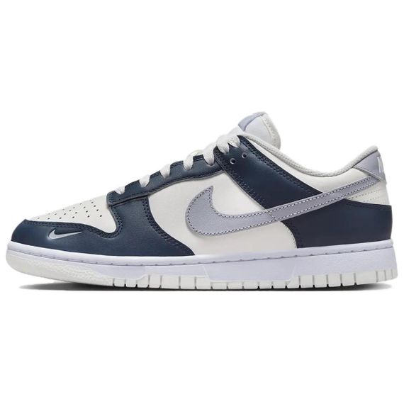 Кроссовки NIKE Dunk для скейтбординга Белые и синие Женские