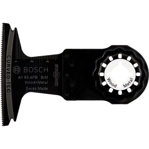 Погружное пильное полотно BIM AII 65 APB Wood and Metal BOSCH 2608661781