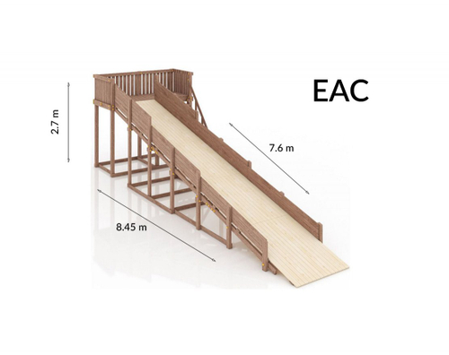 Зимняя горка Метелица 8м Скат