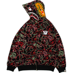 A Bathing Ape Bathing Ape X 88rising Collaboration Свитшот красный
