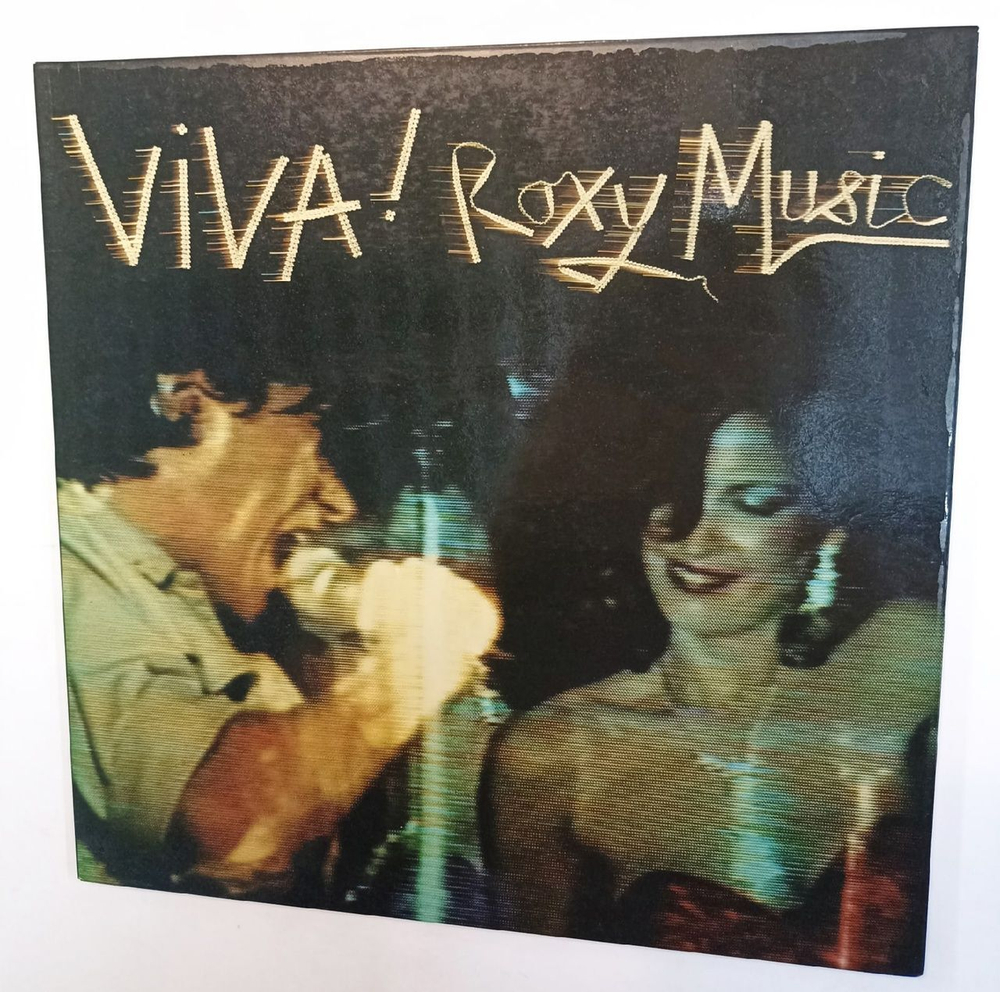 Винтажная виниловая пластинка Roxy Music Viva Roxy Music (The Live Roxy Music Album) (Germany 1976)