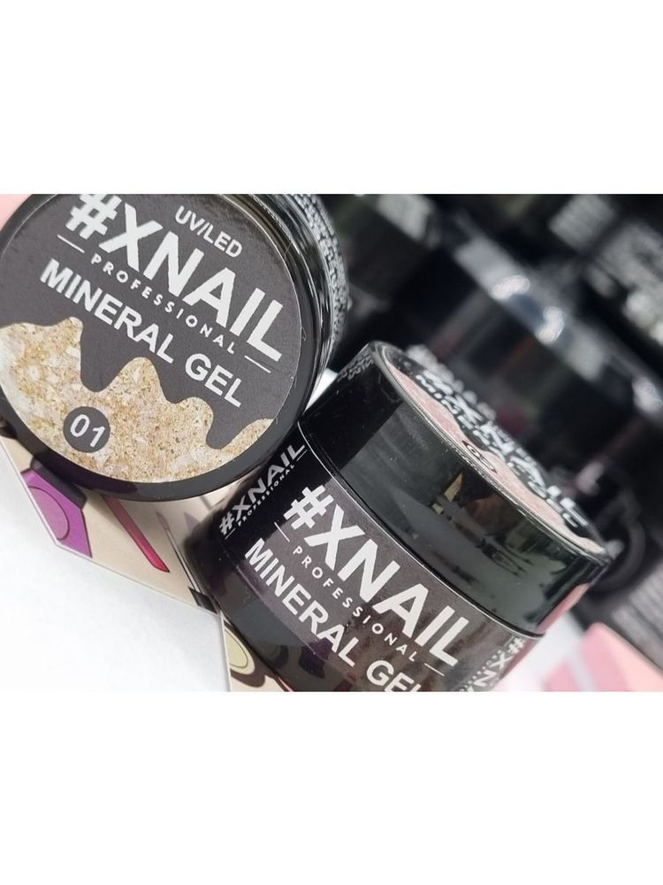 Гель под минерал (Mineral Gel) MINERAL GEL 10 гр. XNAIL