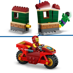 LEGO Marvel Super Heroes - Железный человек с мотоциклом и Халком 76287 / артикул   76287  / GTIN 5702017590103