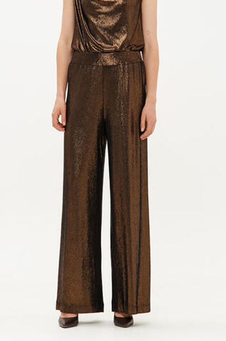 31208 Брюки женские (золотисто-черный)