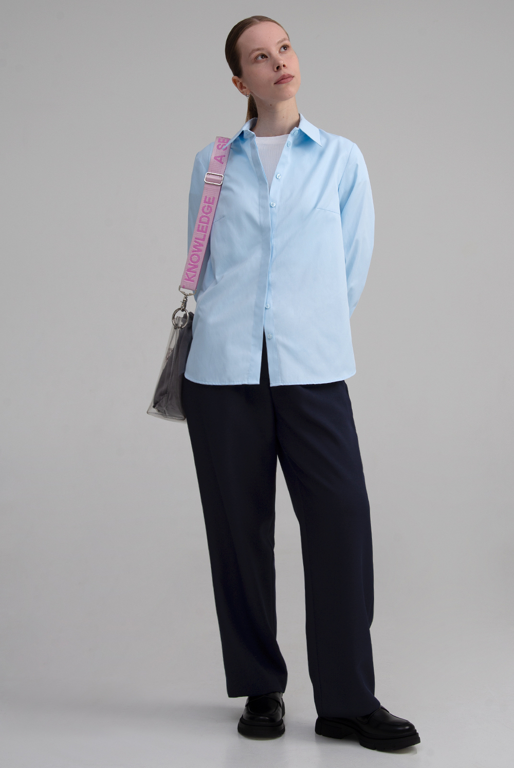 Брюки женские 4556В, темно-синий #484ТС614556В