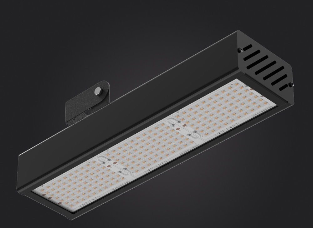 Светильник LED 60Вт 5000К 10200Лм IP67 355х94х100мм Awax II U1 GL DARKLUM