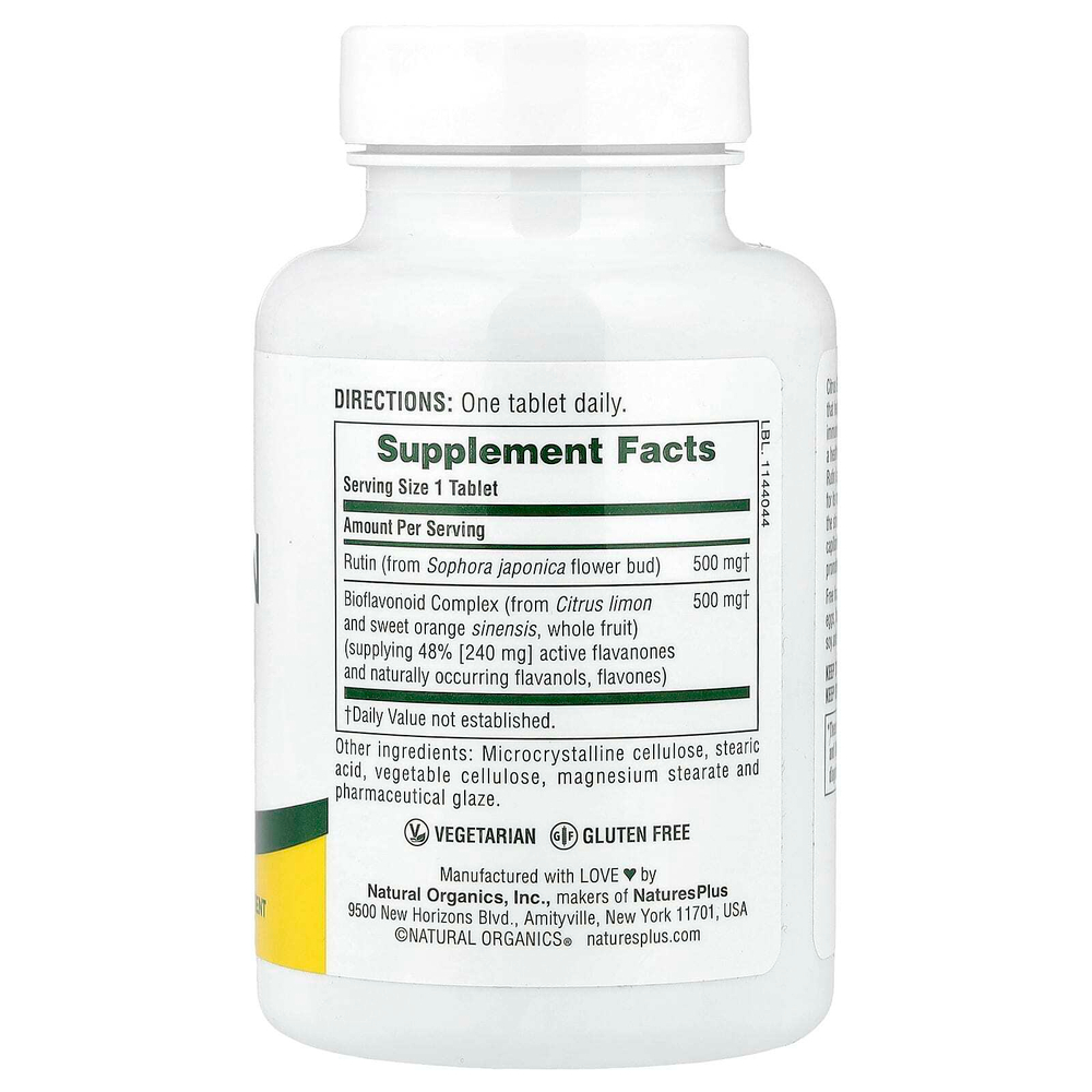 NaturesPlus, Biorutin, 90 таблеток