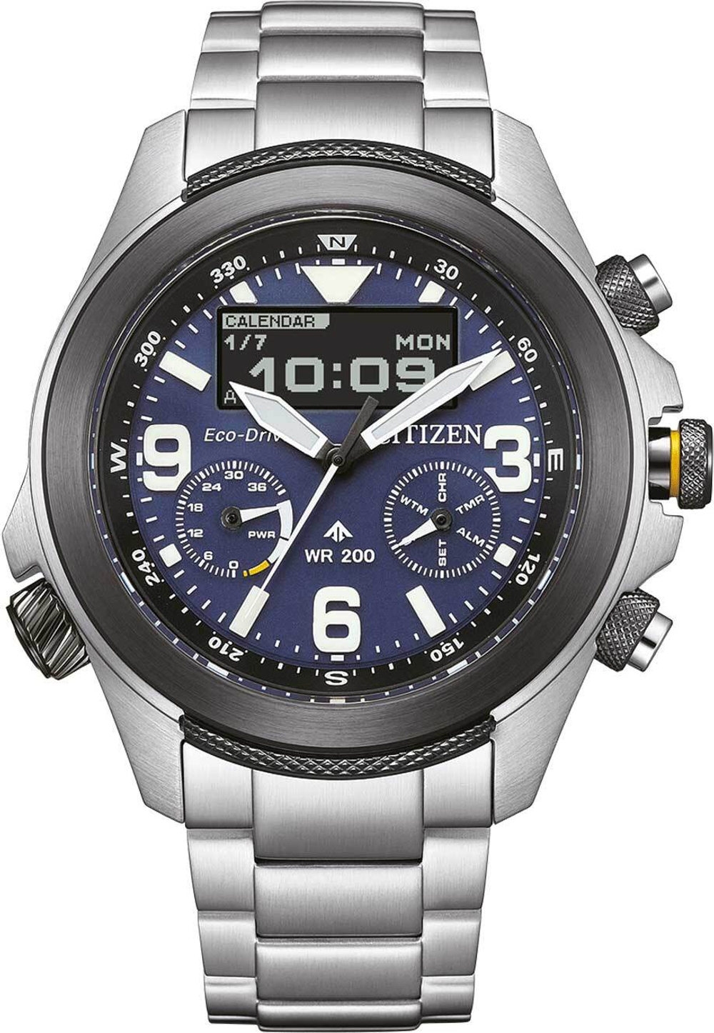 Японские наручные часы Citizen JV1006-51L с хронографом