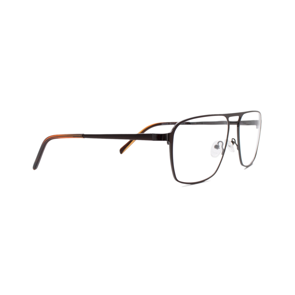 Оправа многогранник Family Optic MM4030 C3 стальная с коричневым