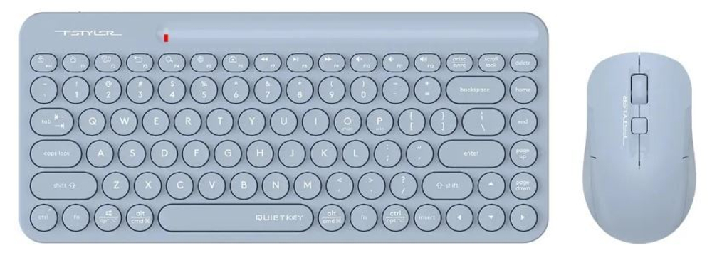 Клавиатура и мышь Wireless A4Tech Fstyler FG3200 Air2