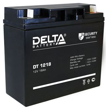 Аккумуляторы Delta DT 1218 - фото 1