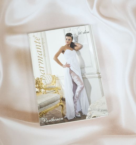 Колготки женские , белые SP PARTHENON 40den, S/M