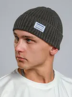 Шапка Hardlunch Fisherman темно-зеленая