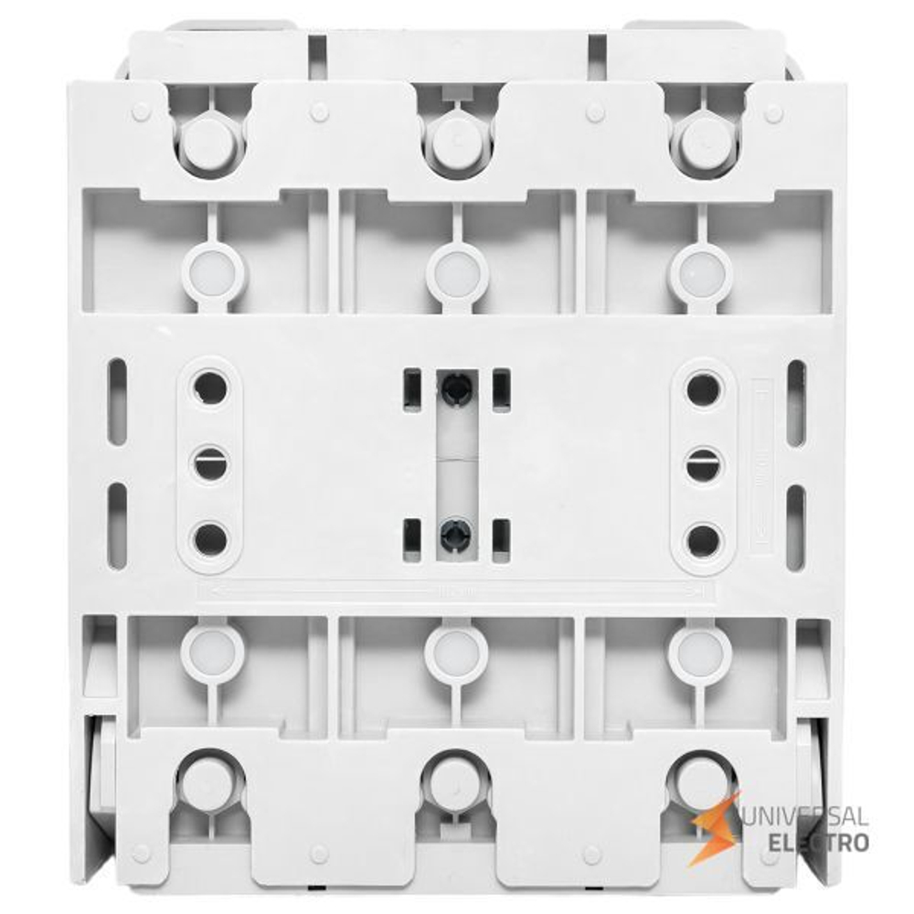Выключатель-разъединитель УВРЭ v2 630А с дополнительным контактом (NO+NC) откидного типа под предохранители ППН (габ,3) EKF