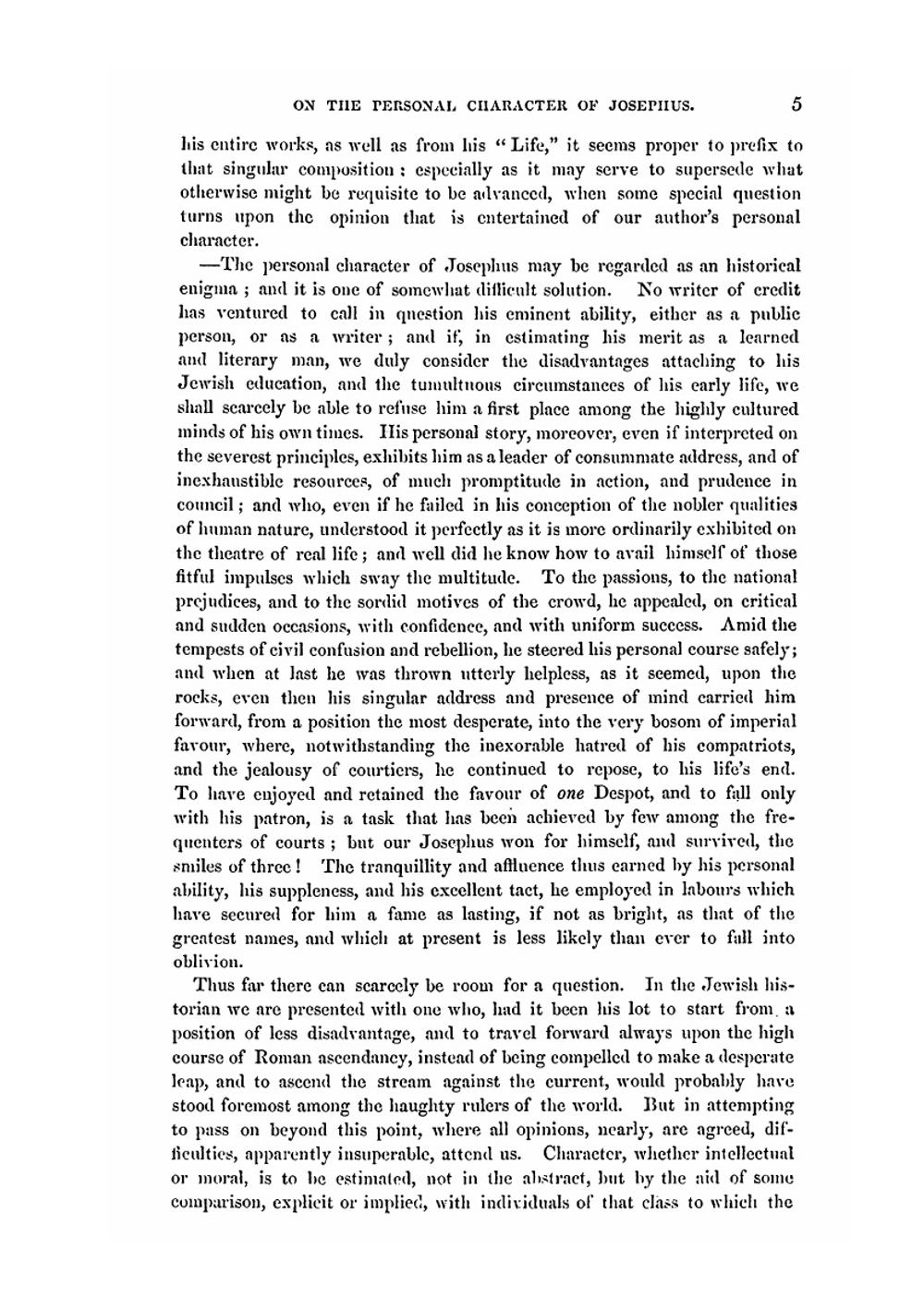 The Jewish war of Flavius Josephus and his autobiography | Flavius Josephus