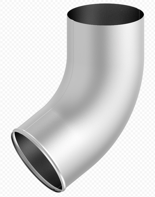 Колено верх/ниж оцинкованное