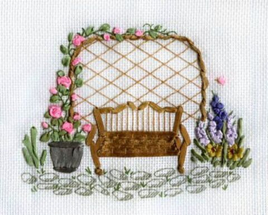 "Чудесный уголок"-Ц-487 вышивка