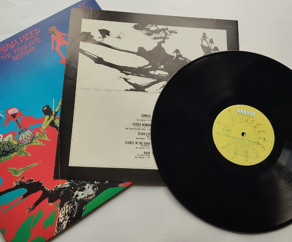 Винтажная виниловая пластинка LP Uriah Heep The Magician's Birthday (Japan 1972) (No Obi) Sweet Lorraine