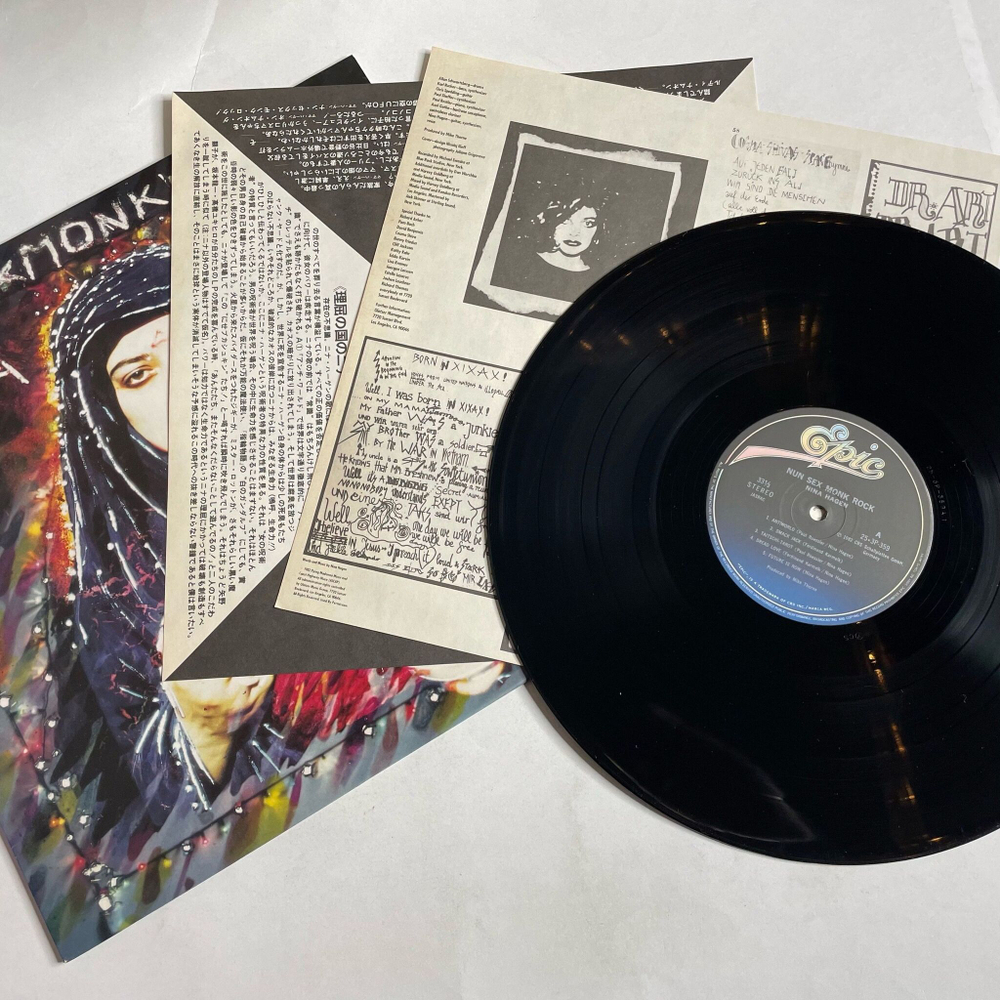 Винтажная виниловая пластинка LP Nina Hagen Nunsexmonkrock (Japan 1982) (No Obi)
