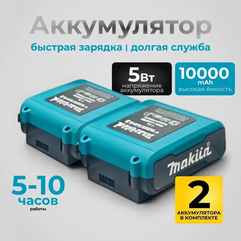 Лазерный уровень 4D 16 лучей 360, нивелир Makita / Макита, с LED-экраном портативный, с гарантией 5 лет