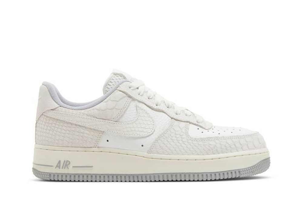 Кроссовки Nike Air Force 1 Low "White Python" (Женская размерная сетка)