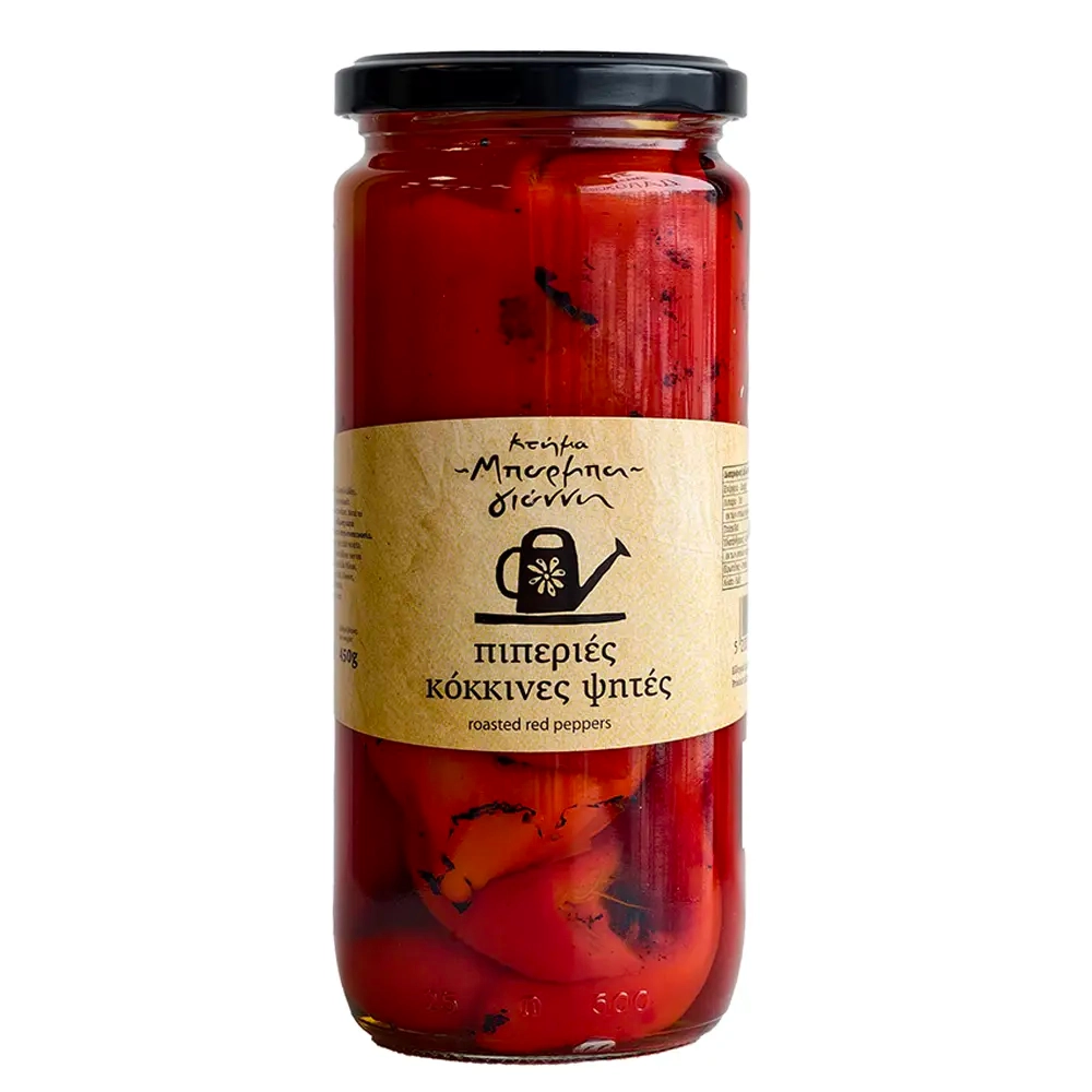 Красный печеный сладкий перец Nestos, Греция, 450 г