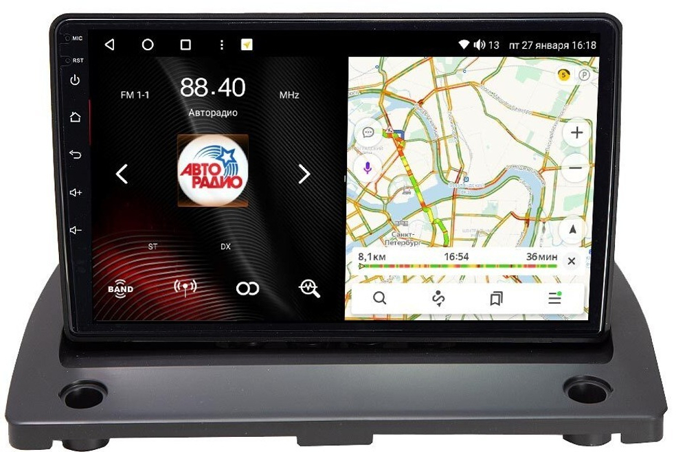 Магнитола для Volvo XC 90 2002-2014 - Vaycar VA85-0173 на Android 13, 8-ядер, 4G SIM-слот
