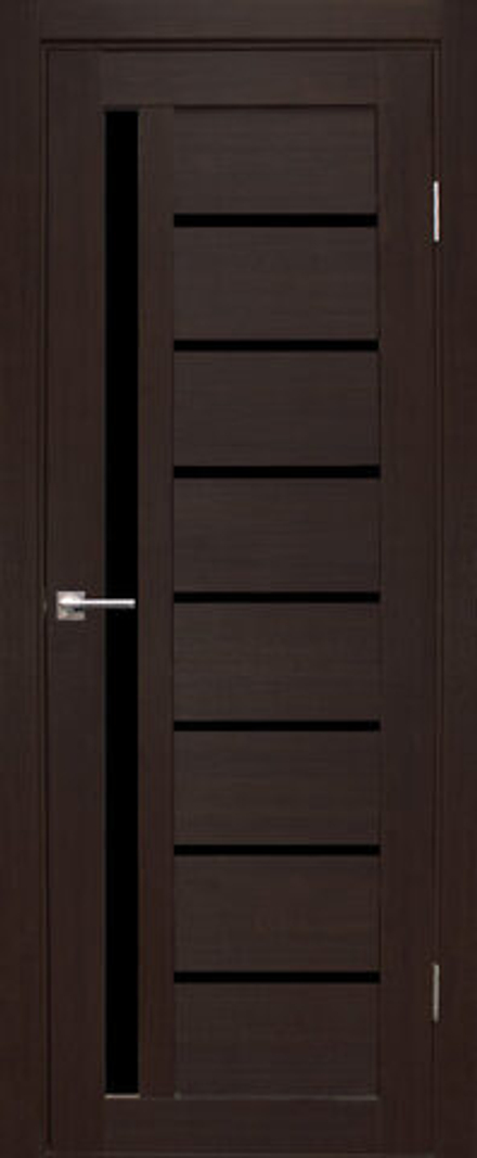 Межкомнатные двери FORET Вертикаль, Орех темный