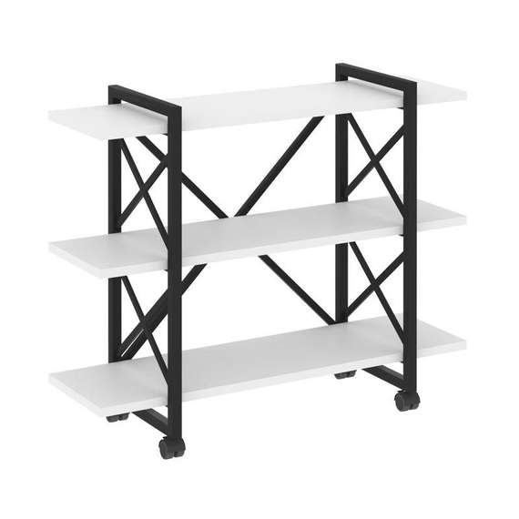 Лофт Стеллаж на колесных опорах-3 полки VR.L-MST.K-3.8V  1200*400*968