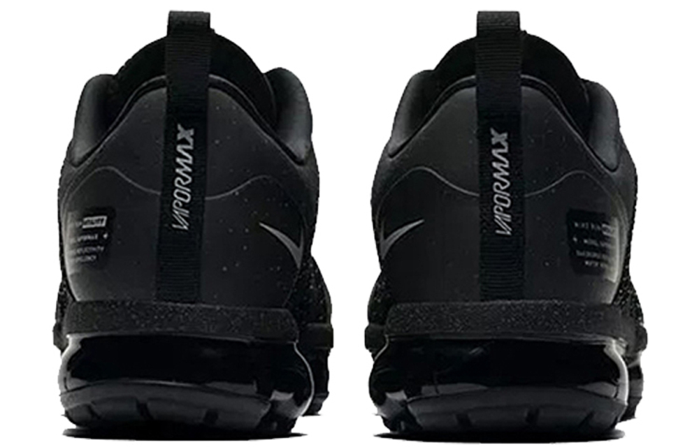 Nike air vapormax run utility black reflect silver men running shoes cheap