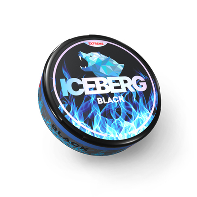 ICEBERG ULTRA BLACK (150 МГ) - ЖВАЧКА ТУТТИ-ФРУТТИ