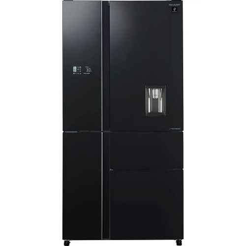 Холодильник Sharp SJ-WX99A-BK 5-ти дверный холодильник с многотемпературной камерой, автоматическим льдогенератором и диспенсером для охлаждения питьевой воды. Инверторный компрессор и уникальная технология очистки и ионизации воздуха Plasmacluster ION. М