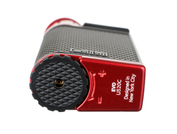 Зажигалка сигарная Colibri Evo, черно-красная