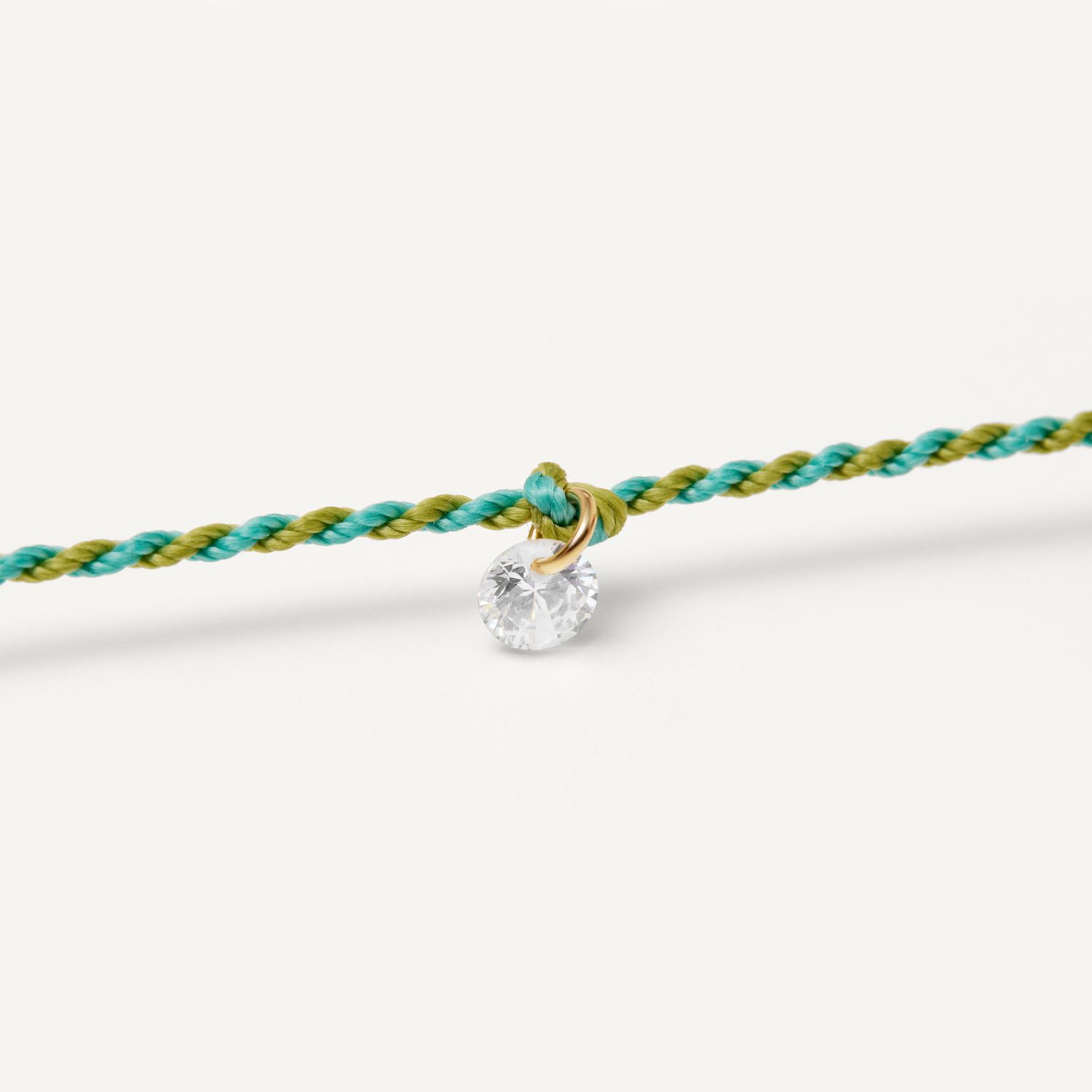 Браслет Your Color Knitted Bracelet - Small Crystal