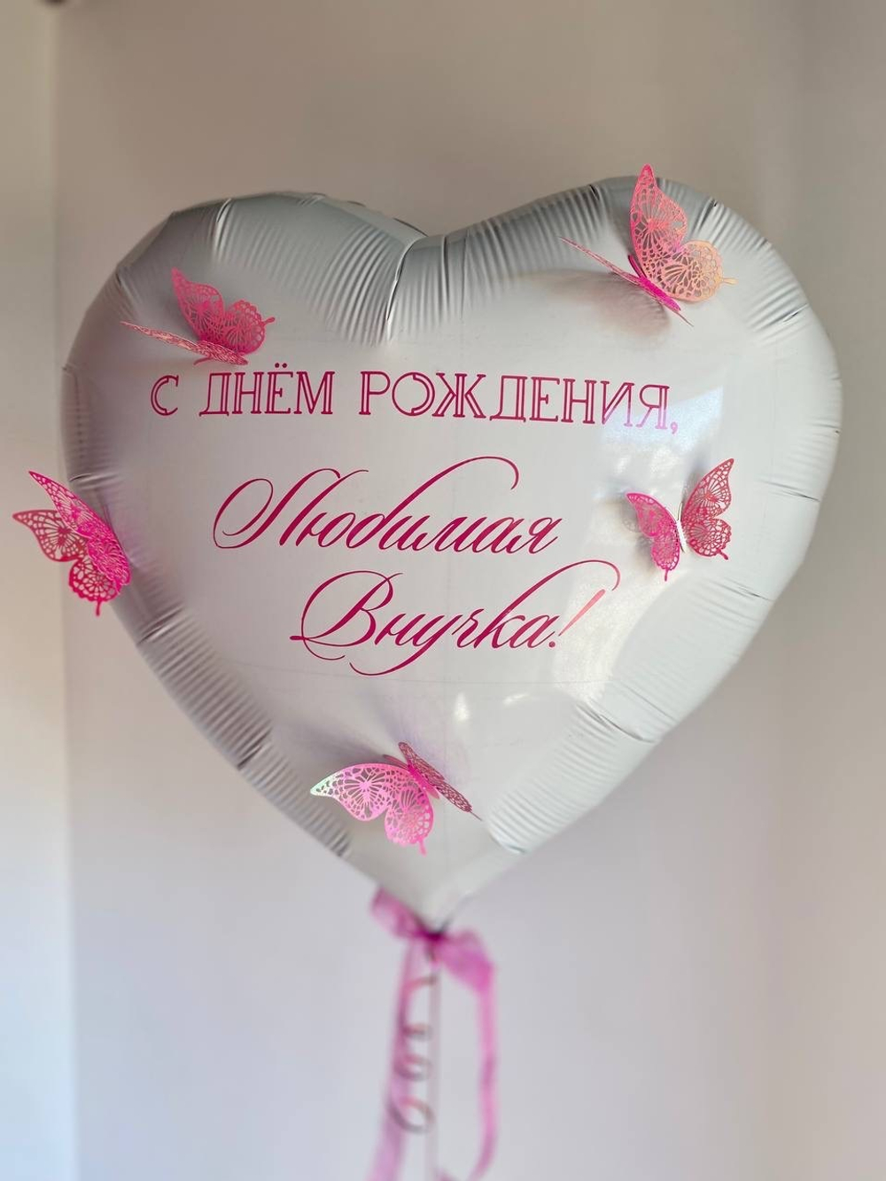 Воздушные шары с бабочками №1360