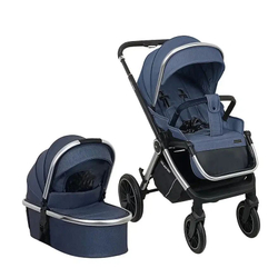 Детская модульная 2в1 коляска Luxmom 750, / выдвижная ручка /цвета
