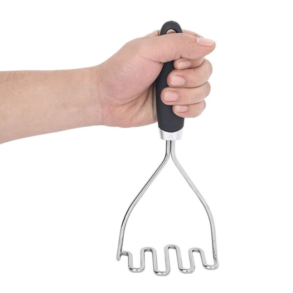 Пресс ручной для приготовления пюре из овощей Böja, сталь/полипропилен