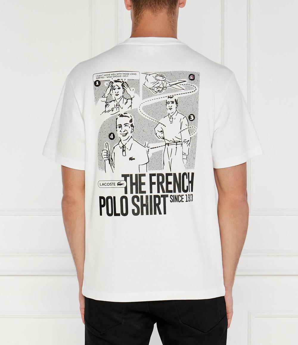 Футболка Lacoste - белый(TH7363)