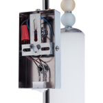 8271/1W NEOCLASSI хром/голубой/желтый/белый, металл/стекло Бра Е14 1*40W 220V TRACY