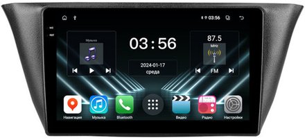 Магнитола для Iveco Daily 3 2014+ (рамка под кожу) - FarCar DX9-9620K монитор 9.5" IPS на Android 13, 4+64Гб, CarPlay