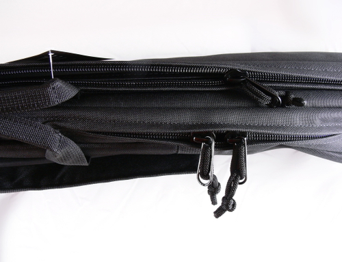 Кейс Vektor А-5 чёрный с рюкзачными лямками, дополнительное отделением